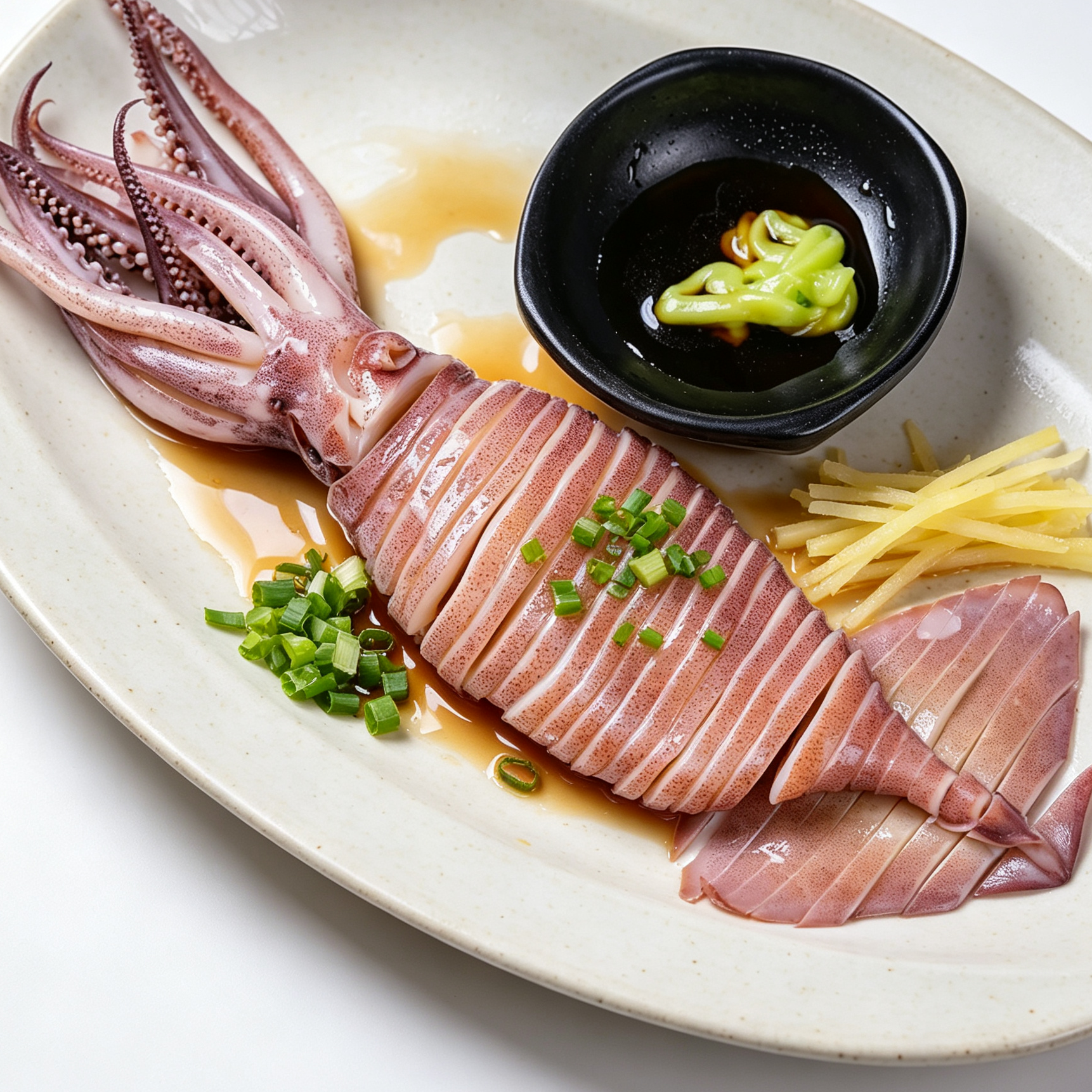 Fresh Wild Squid, Clean & Ready to Cook