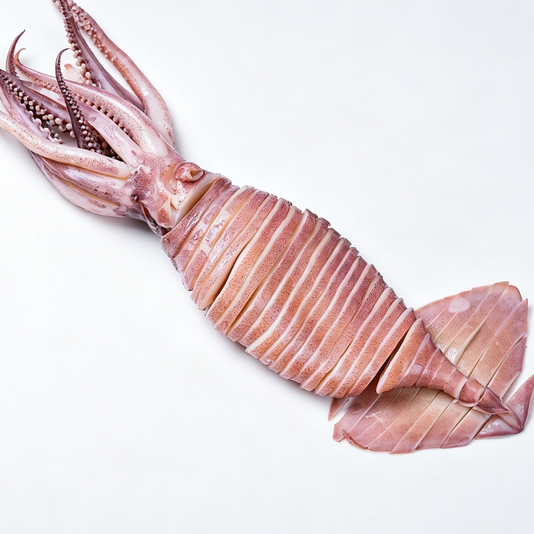 Fresh Wild Squid, Clean & Ready to Cook